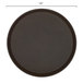 Load image into Gallery viewer, 14&quot; round brown non-skid fiberglass serving tray
