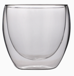 80 ml New Heat-resistant Double Wall Glass Cup