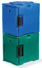 Load image into Gallery viewer, Ultra Pan Carrier® Slate Blue Front Loading Insulated Food Pan Carrier
