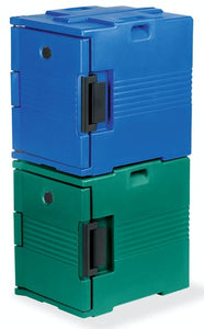 Ultra Pan Carrier® Slate Blue Front Loading Insulated Food Pan Carrier