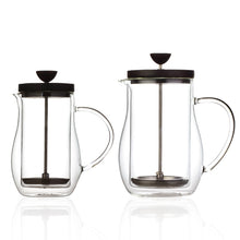 Load image into Gallery viewer, Double Wall Glass Coffee Pot Filter French Presses
