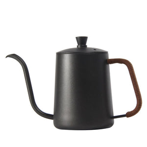 Hand Punch Pot Long Mouth Fine Mouth Coffee Pot With Lid