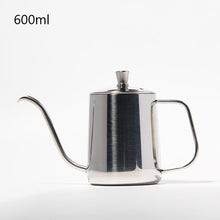 Load image into Gallery viewer, Hand Punch Pot Long Mouth Fine Mouth Coffee Pot With Lid
