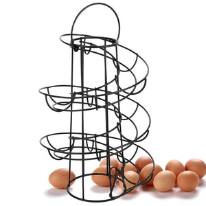 Iron Spiral Egg Holder / Basket